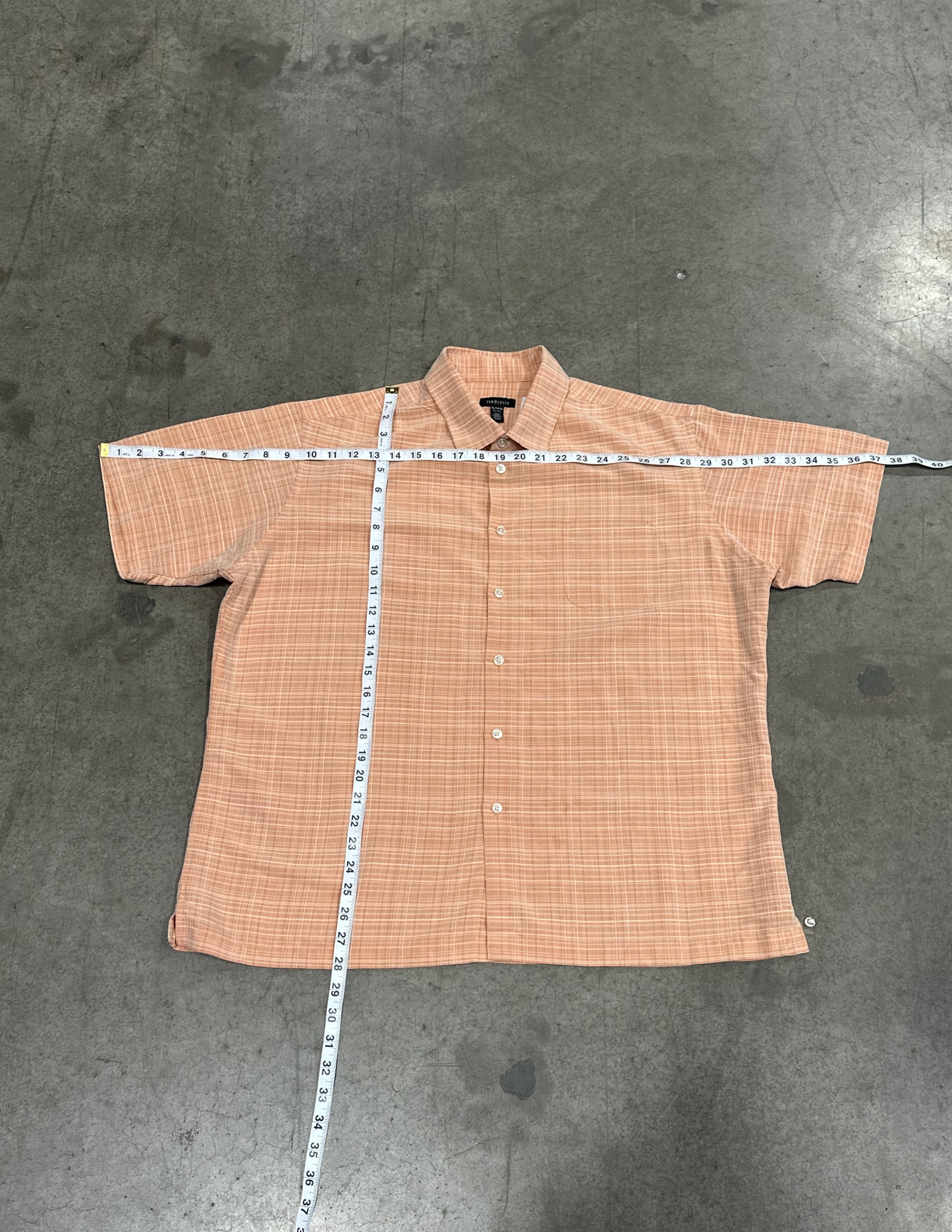 Muted Orange Van Heusen Button Down - XL