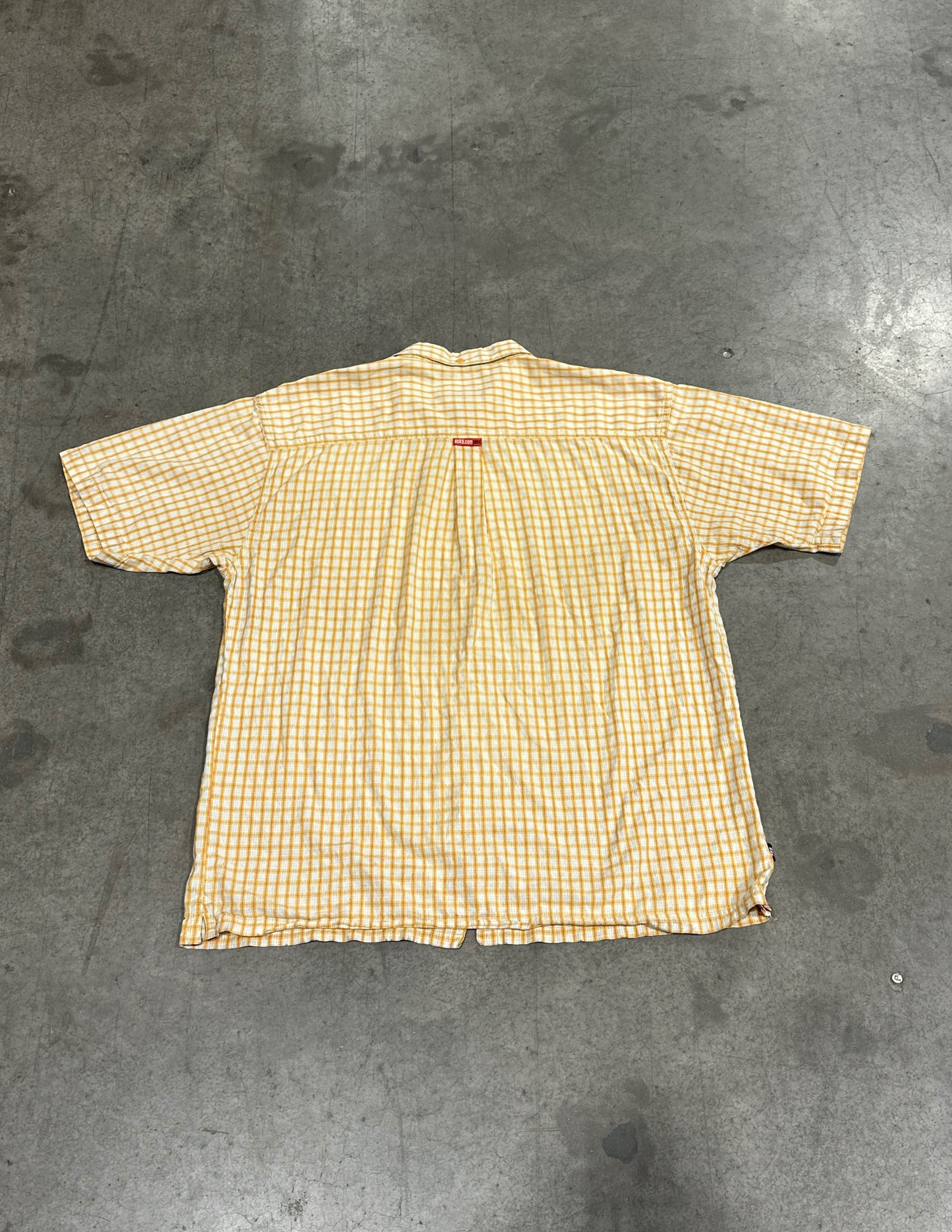 Ecko Golden Grid Streetwear Button-Up - XXL
