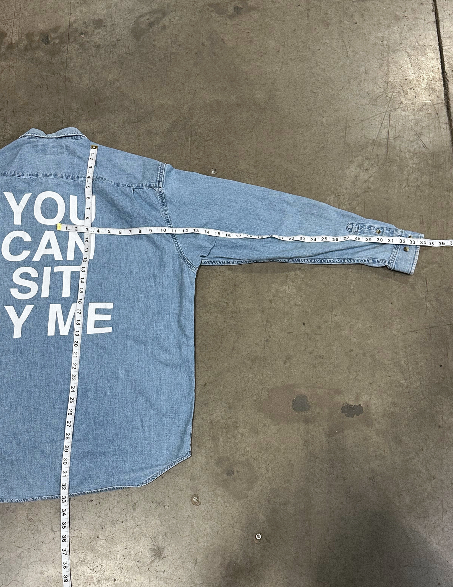 Eddie Bauer Long Sleeve Denim - XL