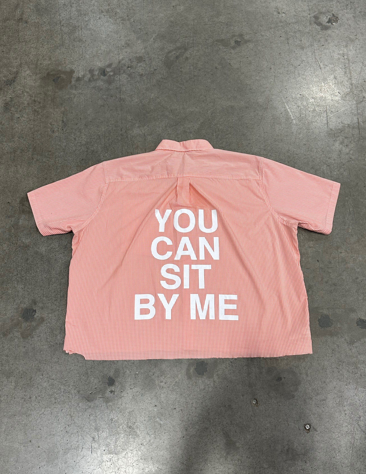 Salmon Pink Eddie Bauer Short Sleeve Button Up - XXL