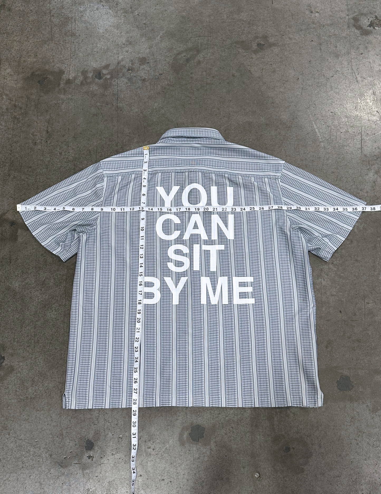 Vintage Stripe Button Down - XL