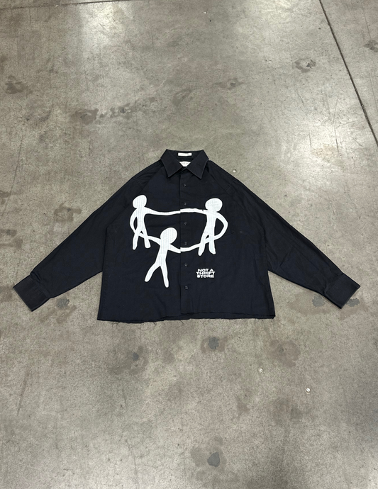 Black Van Heusen Long Sleeve - M/L