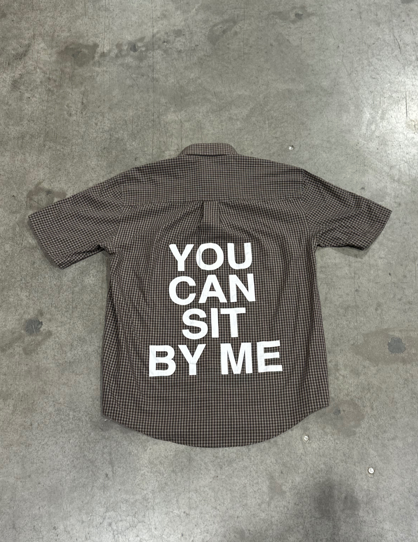 Brown Van Heusen Button Down - S